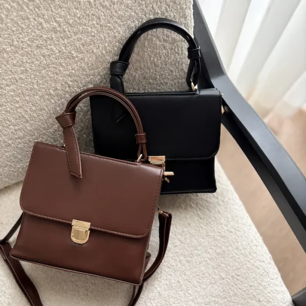 کیف دستی مدل دو خونه 98049848